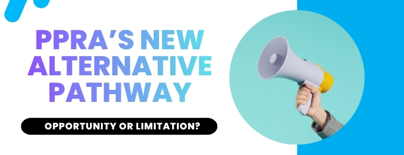 The PPRA's new alternative pathway
